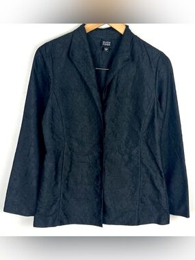 Vintage Eileen Fisher Crinkle Silk Jacket